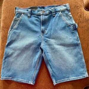 Dickies Light Blue Jean Shorts